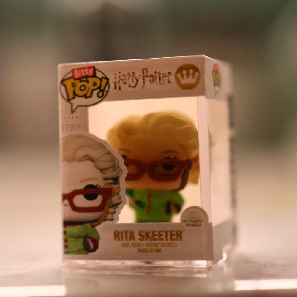 Rita Skeeter Funko Bitty Pop 1/6 hyper rare mystery chase Harry Potter